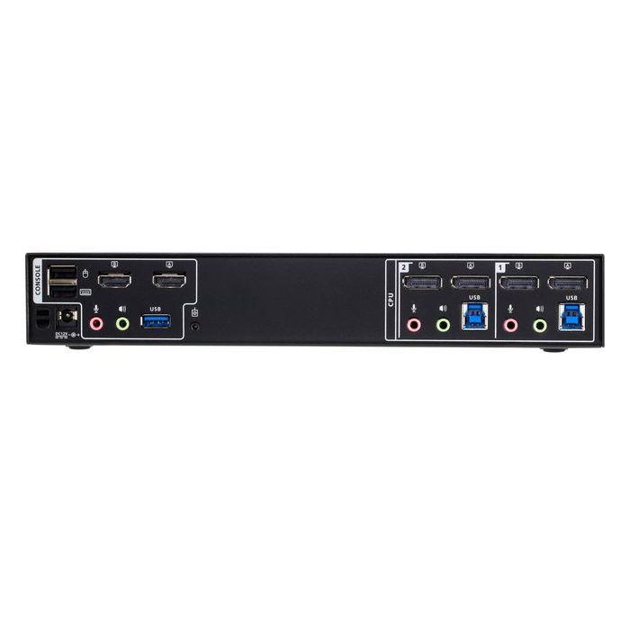 Aten 2-Port 4K DisplayPort Dual Display Mini-Matrix Boundless KVM Switch 2 Aten 2-Port 4K DisplayPort Dual Display Mini-Matrix Boundless KVM Switch 2