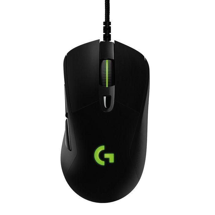 Logitech G403 Hero Ratón Gaming USB, Sensor HERO 25K, RGB LIGHTSYNC, 25600 DPI, 6 Botones Programables, Pesa Ajustable - 910-005633 2 Logitech G403 Hero Ratón Gaming USB, Sensor HERO 25K, RGB LIGHTSYNC, 25600 DPI, 6 Botones Programables, Pesa Ajustable - 910-005633 2