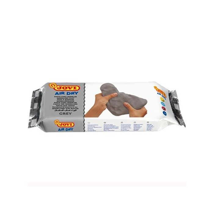 Jovi Air Dry Pastilla De Pasta Modelar Endurece Al Aire 500 gr Gris Jovi Air Dry Pastilla De Pasta Modelar Endurece Al Aire 500 gr Gris