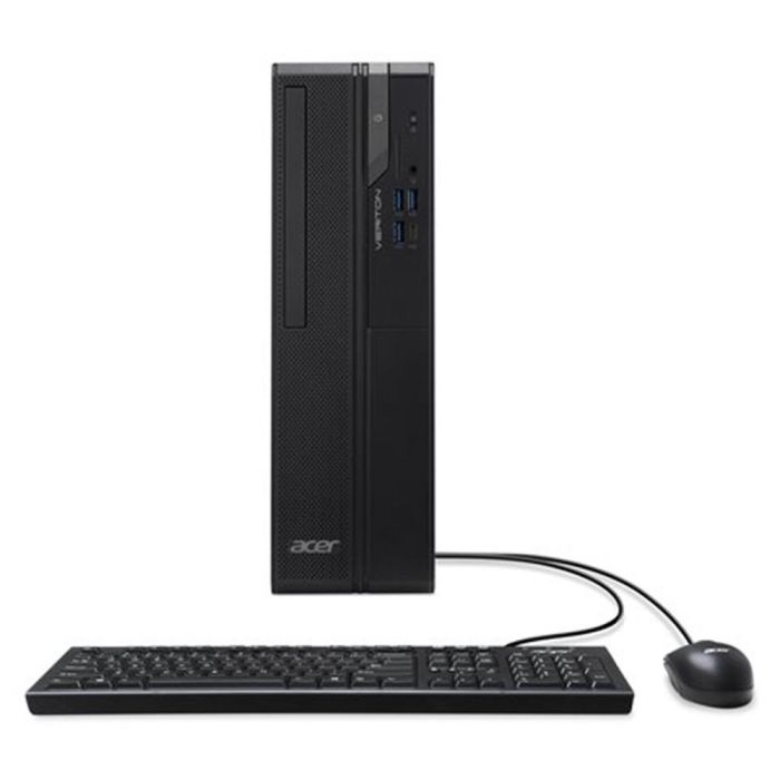 ACER Small FF PC VERITON X2720G / i3-14100 / 8GB / 256GB SSD / Win11 Pro / Teclado + Raton incluidos