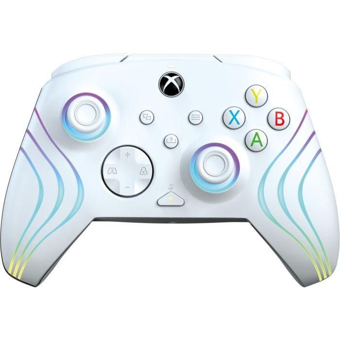 PDP PER0708056070250 Gamepad Afterglow Wave Con Cable Blanco Compatible con PC y Xbox 2