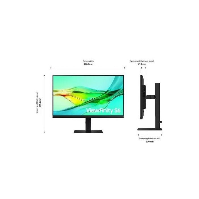 Samsung S60UD pantalla para PC 61 cm (24") 2560 x 1440 Pixeles Quad HD LED Negro 3 Samsung S60UD pantalla para PC 61 cm (24") 2560 x 1440 Pixeles Quad HD LED Negro 3