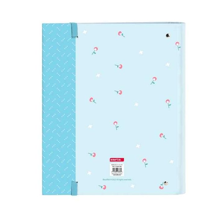 Carpeta de anillas BlackFit8 Mariposa A4 Azul claro (27 x 32 x 3.5 cm) 3
