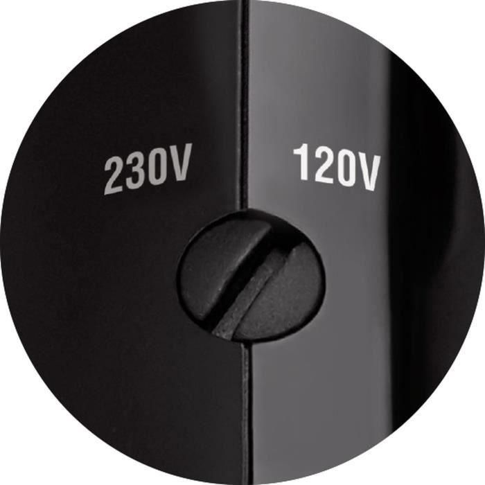 REVLON RVDR5305E - Secador de viaje - 1200 W - 2 calores - 2 velocidades - Asa plegable de doble voltaje 3 REVLON RVDR5305E - Secador de viaje - 1200 W - 2 calores - 2 velocidades - Asa plegable de doble voltaje 3