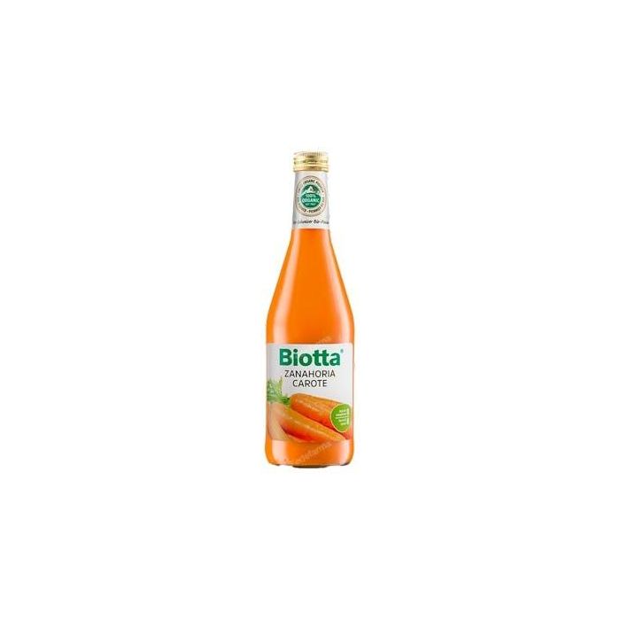 BIOTTA Jugo de Zanahoria 500ml Puro Lactofermentado Rico en Beta Caroteno para la Vista