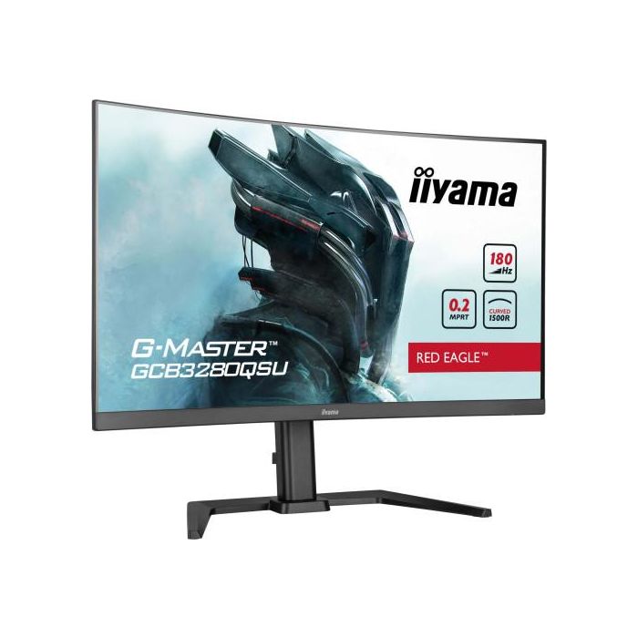 Iiyama GCB3280QSU-B2 Monitor Gaming 32" Curvo VA 2560x1440 180Hz 0.2ms HDR Altavoces USB 3.2 Gen 1 2 Iiyama GCB3280QSU-B2 Monitor Gaming 32" Curvo VA 2560x1440 180Hz 0.2ms HDR Altavoces USB 3.2 Gen 1 2