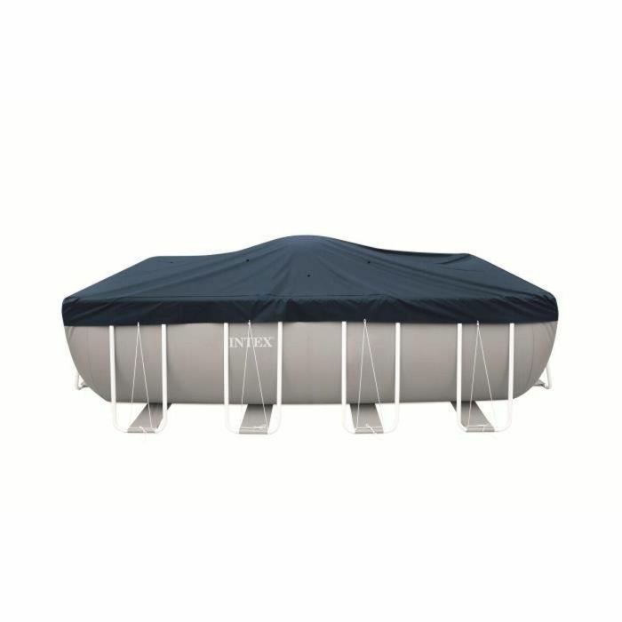 Intex LIN6941057429588 Cubierta de Invierno para Piscina Rectangular 3,00m x 2,00m - Protección Residuos