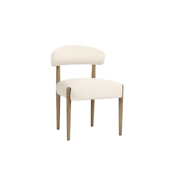 DKD Home Decor 2c24 Silla Urban Tapizada Blanco de Fresno y Poliéster, Acabado Decapé (Pack 2 Unidades) 55.5x73x51 cm DKD Home Decor 2c24 Silla Urban Tapizada Blanco de Fresno y Poliéster, Acabado Decapé (Pack 2 Unidades) 55.5x73x51 cm