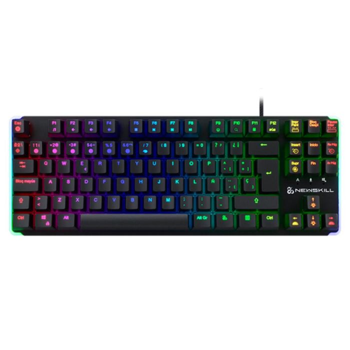 Teclado y Ratón Newskill NS-KB-GUNGNYRT-GAT-R Negro Español QWERTY 4 Teclado y Ratón Newskill NS-KB-GUNGNYRT-GAT-R Negro Español QWERTY 4