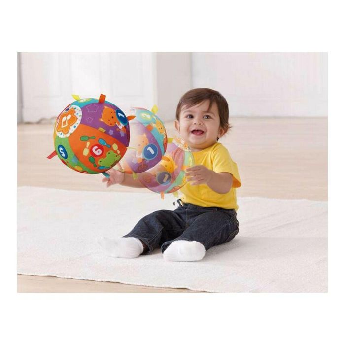 Pelota bola cantarina con diferentes texturas, 15 melodías y 5 canciones 18 cm 5 Pelota bola cantarina con diferentes texturas, 15 melodías y 5 canciones 18 cm 5