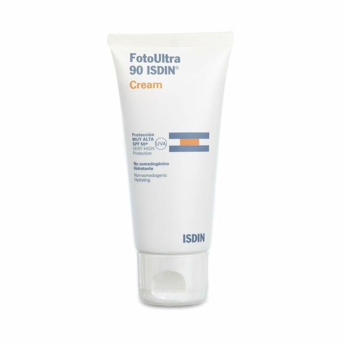 Isdin Fotoprotector Extrem 90 Crema Solar Facial y Corporal SPF 50+ Resistente al Agua para Todo Tipo de Pieles 50 ml