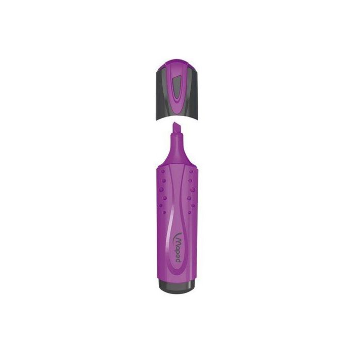Marcador Fluor Maped Fluo Peps Classic Violeta 12 unidades