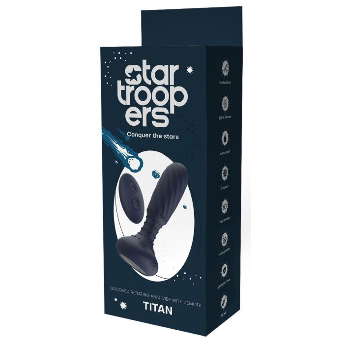 Plug Anal Dream Toys STARTROOPERS TITAN Azul 1 Plug Anal Dream Toys STARTROOPERS TITAN Azul 1
