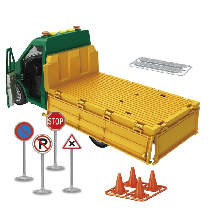 Tachan Camión Tráfico Luz Y Sonido Escala 1:14 2