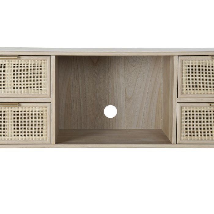 Mueble de TV DKD Home Decor Multicolor Natural Madera de Paulonia Madera MDF 120 x 42 x 60 cm 4