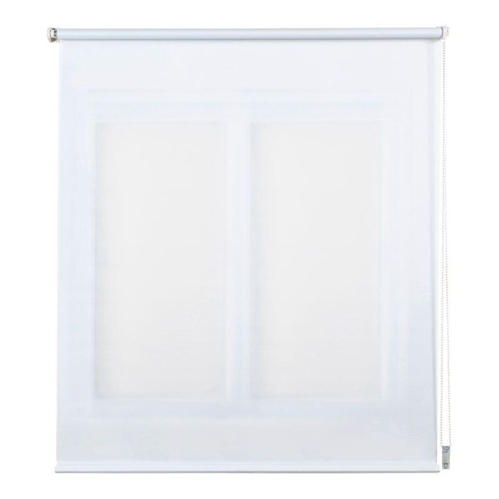 Cintacor - Stor Planet Estor Enrollable Clip & Fix Blanco Nieve 90 x 180 cm