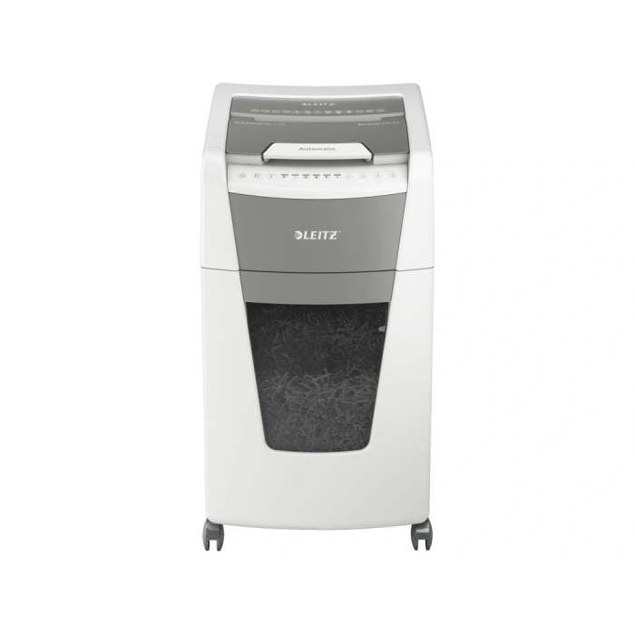 Leitz IQ Auto+ Office 300 P5 Destructora de Papel Automática para Oficina, 300 Hojas, Nivel de Seguridad P5, Blanca 7 Leitz IQ Auto+ Office 300 P5 Destructora de Papel Automática para Oficina, 300 Hojas, Nivel de Seguridad P5, Blanca 7