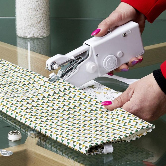 Je cherche une Idee Máquina De Coser Portátil Ultraligera Ideal Costuras Rectas A Pilas 6