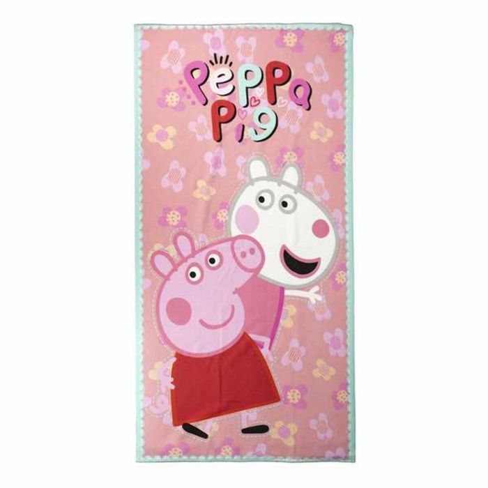 Toalla microfibra peppa pig 70.0 x 140.0 cm