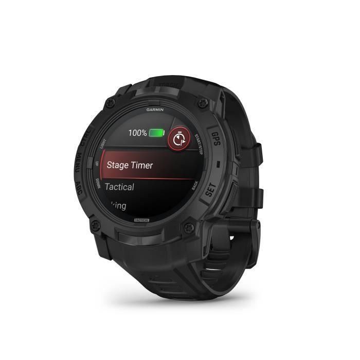 Reloj inteligente deportivo Garmin Instinct 3 Tactical Edition con GPS - AMOLED - 1,3" - 50 mm - Negro 1 Reloj inteligente deportivo Garmin Instinct 3 Tactical Edition con GPS - AMOLED - 1,3" - 50 mm - Negro 1