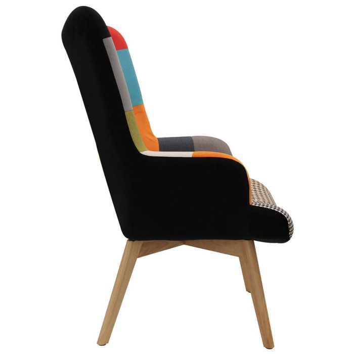 Home Deco Factory Butaca Helsinki Patchwork 66x72x99.5 cm 2