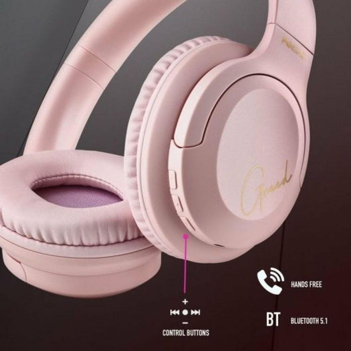 Auriculares Bluetooth NGS ARTICA CHILL TEAL Rosa (1 unidad) 6