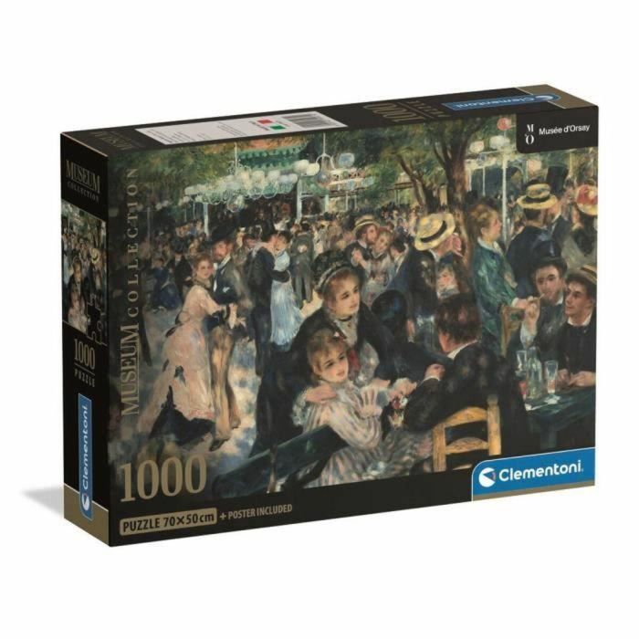 Clementoni Puzzle Bal du Moulin de la Galette Renoir Museum 1000 piezas 70x50cm 0 Clementoni Puzzle Bal du Moulin de la Galette Renoir Museum 1000 piezas 70x50cm 0