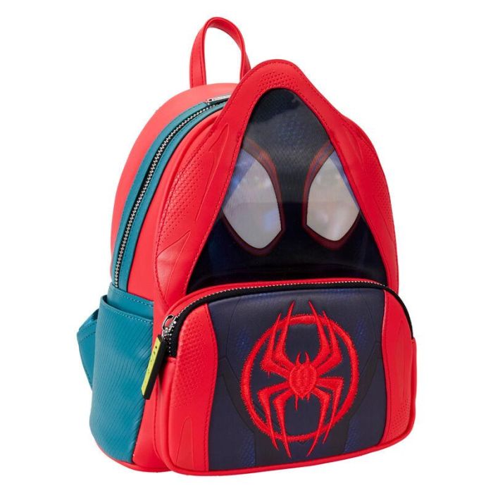 Mochila Miles Morales Spider-Verse Marvel Loungefly 26cm 1