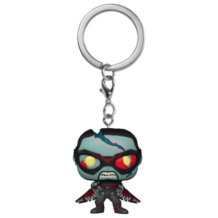 Funko Pop Keychain Llavero Marvel What If - Falcon Zombie 2 Funko Pop Keychain Llavero Marvel What If - Falcon Zombie 2