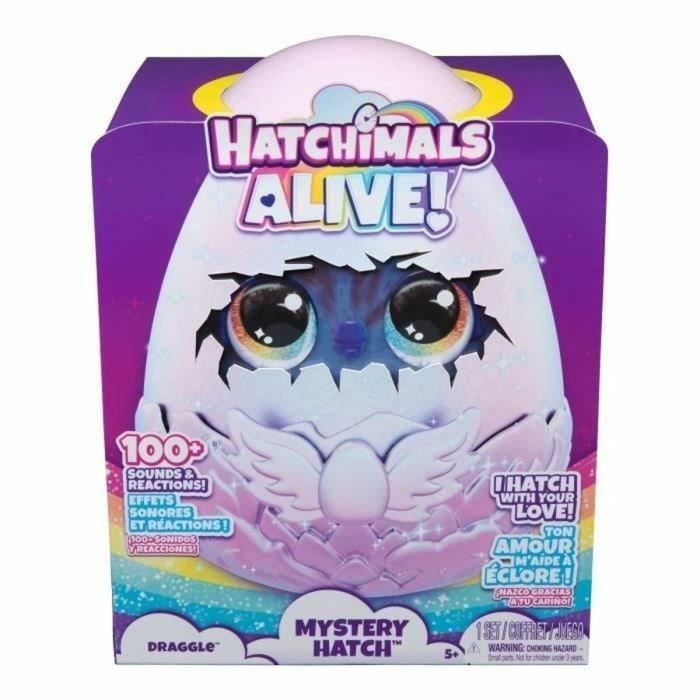 Spin Master SPI778988452615 Hatchimals Alive Girar Maestro Arrastrar Escotilla Secre 1