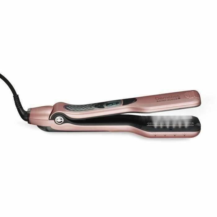 SAINT ALGUE Demeliss TITANIUM Love Edition Plancha de vapor Estuche GOLD PINK + Tratamiento nutritivo 100ml Kera-PROTEIN 2