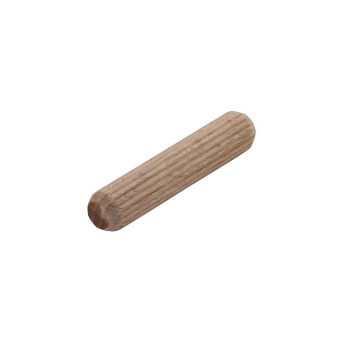 Wolfcraft 2907000 Bolsa con 150 espigas corrugadas de haya Ø8x40mm para ensamblajes de madera