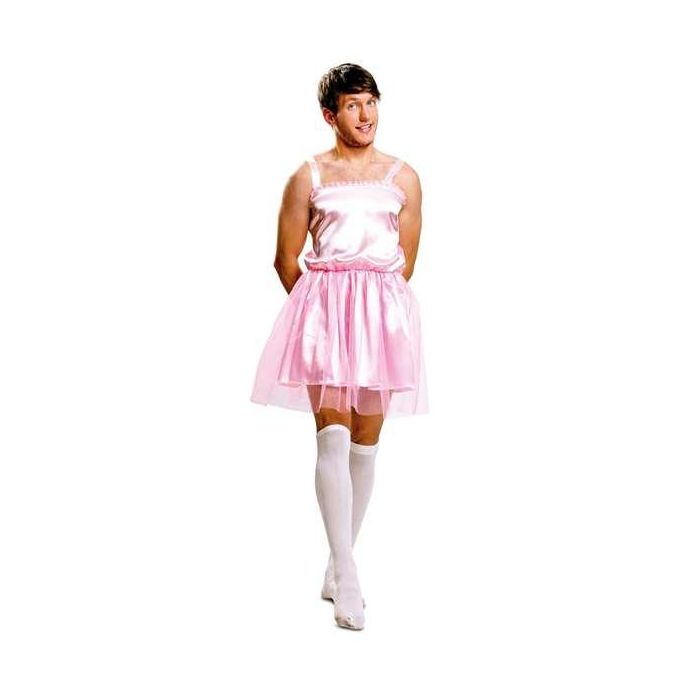Disfraz bailarina rosa hombre talla m-l Disfraz bailarina rosa hombre talla m-l