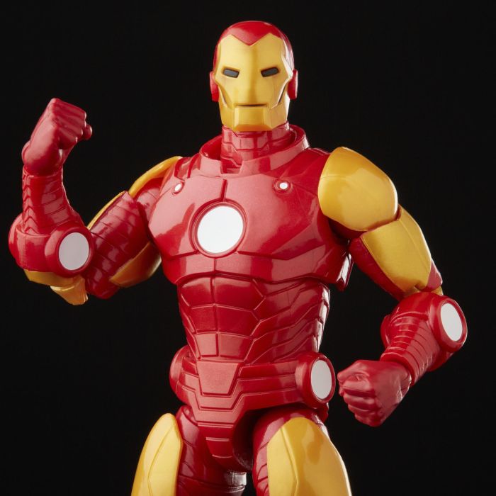 Hasbro Figura Marvel Legends Iron Man - Figura articulada de PVC 15 cm con cabeza y manos opcionales 7 Hasbro Figura Marvel Legends Iron Man - Figura articulada de PVC 15 cm con cabeza y manos opcionales 7
