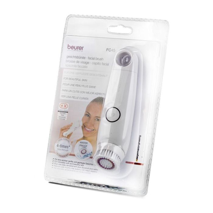 Beurer FC-45 Cepillo Facial para Limpieza Profunda, 2 Niveles de Rotación, Usable Bajo Agua 1