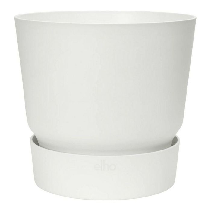 Maceta redonda ELHO Greenville 47 Exterior Ø 47 x H 44,1 cm Blanco Plástico Reciclado Resistente 7 Maceta redonda ELHO Greenville 47 Exterior Ø 47 x H 44,1 cm Blanco Plástico Reciclado Resistente 7