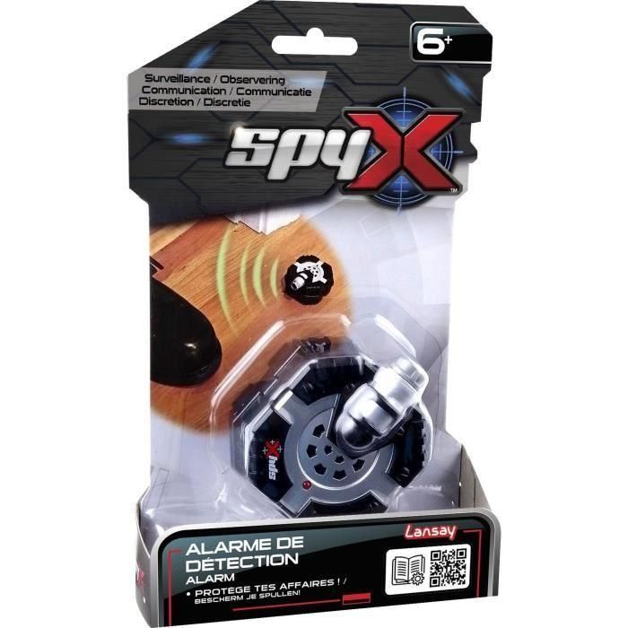 SPY X - Alarma de detección - Accesorios de juguete y espía - Panoplia de espía infantil - 6 años - Lansay 3