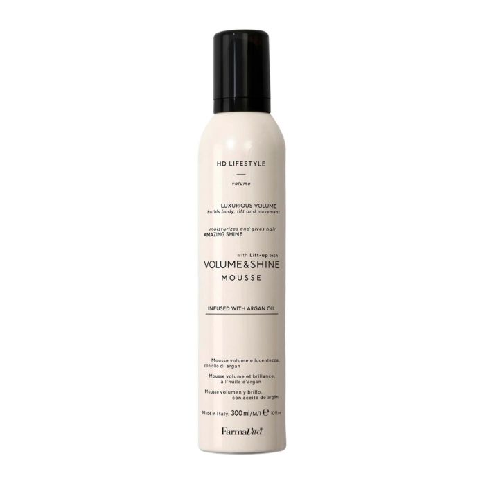 Farmavita Volume & shine espuma aceite de argan 300 ml Farmavita Volume & shine espuma aceite de argan 300 ml