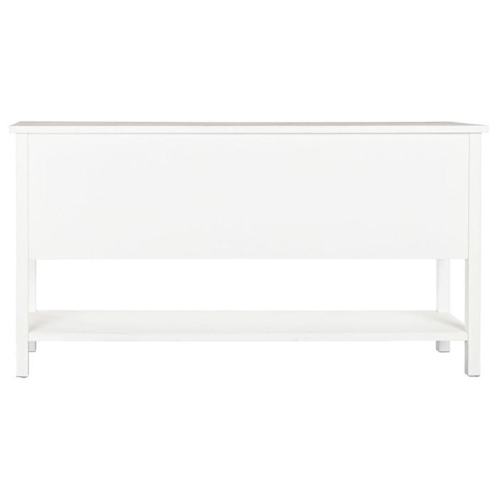 Buffet Tradicional DKD Home Decor Blanco Natural 40 x 86 x 160 cm 5