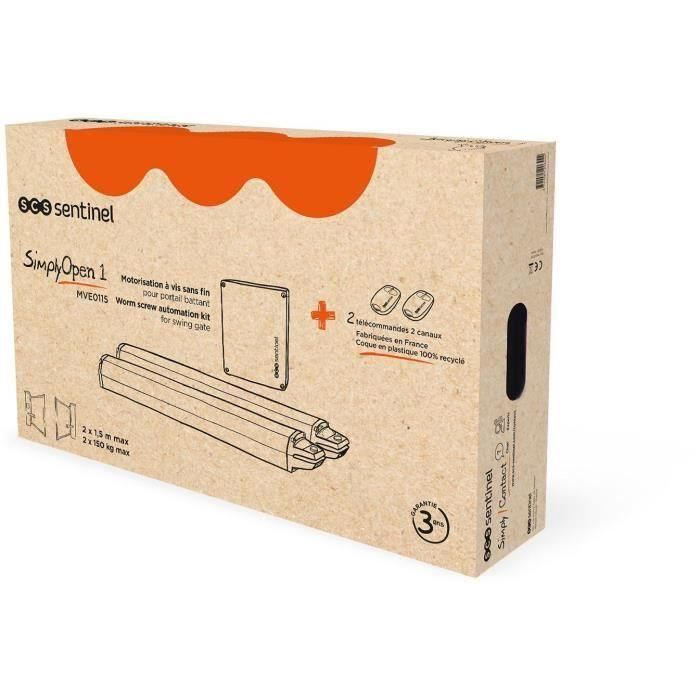 SCS Sentinel Tornillo sin fin para puerta batiente SimplyOpen 1 SCS3701085206444 1 SCS Sentinel Tornillo sin fin para puerta batiente SimplyOpen 1 SCS3701085206444 1