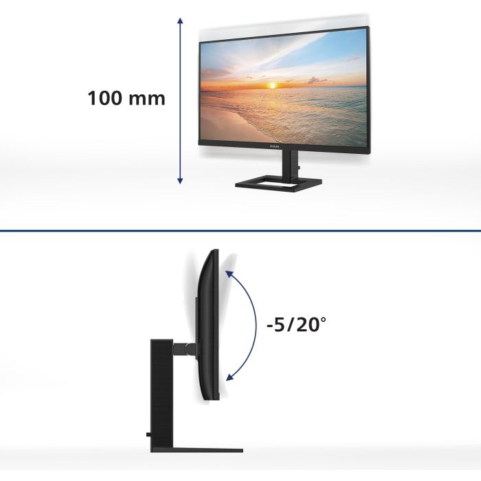 Philips 27E1N1800AE Monitor IPS Black de 27 pulgadas, HDMI+DP, 16:9 4