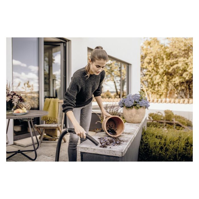 Kärcher WD 5 P V-25/5/22 Aspirador de Agua y Polvo 25L, Seco/Húmedo, con Soplador, Activación desde Herramienta, 5m Cable, 5 Ruedas, Negro/Amarillo 5