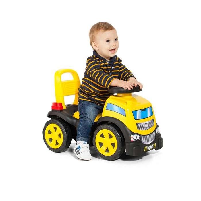 Molto Correpasillos Camión con 10 Blocks 89 cm para Niños y Niñas a Partir de 36 Meses Juguete de Plástico