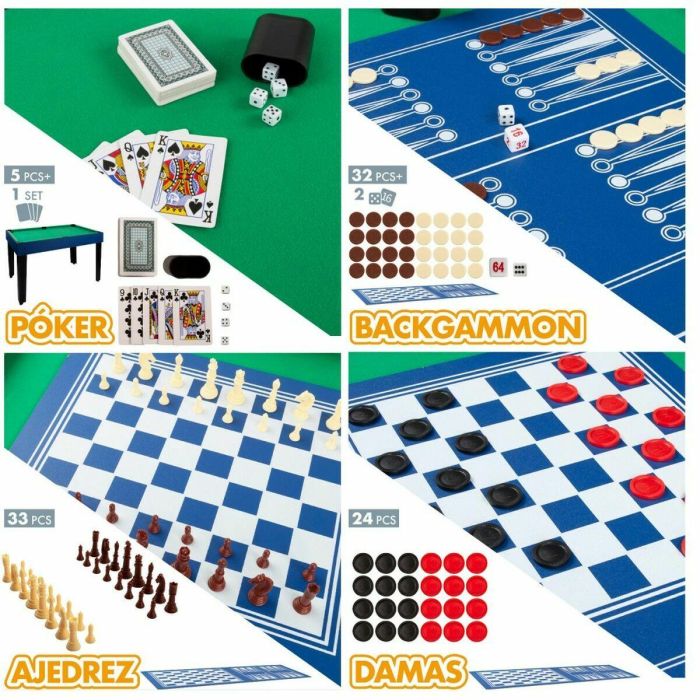 Mesa Multijuegos CB Games 107 x 83,5 x 61 cm 12 en 1 3