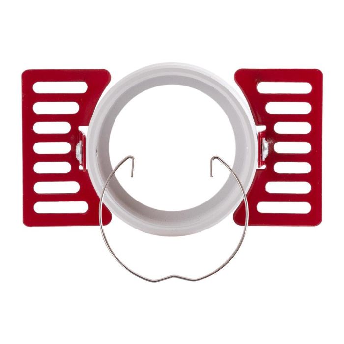 Aro Foco Downlight Circular Aluminio Blanco Integración Yeso Ø60mm 3 Aro Foco Downlight Circular Aluminio Blanco Integración Yeso Ø60mm 3