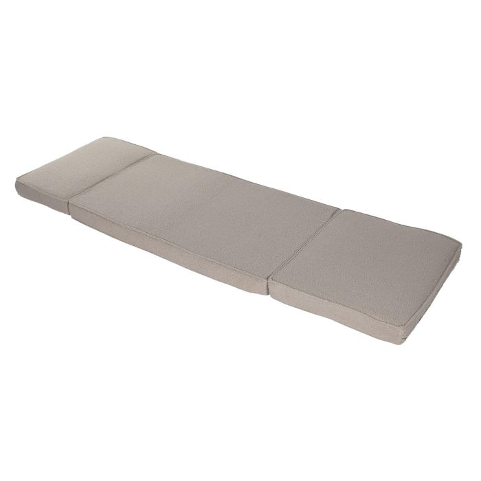 DKD Home Decor Sofá Cama Scandi Beige 76 x 60 x 70 cm Medida Cama 70x218 3