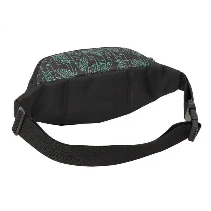 Riñonera Nerf Game Negro 23 x 12 x 9 cm 1