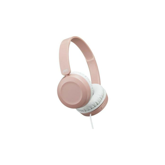 JVC Auriculares con Micrófono, Color Rosa - Alta Calidad de Sonido para Llamadas y Música