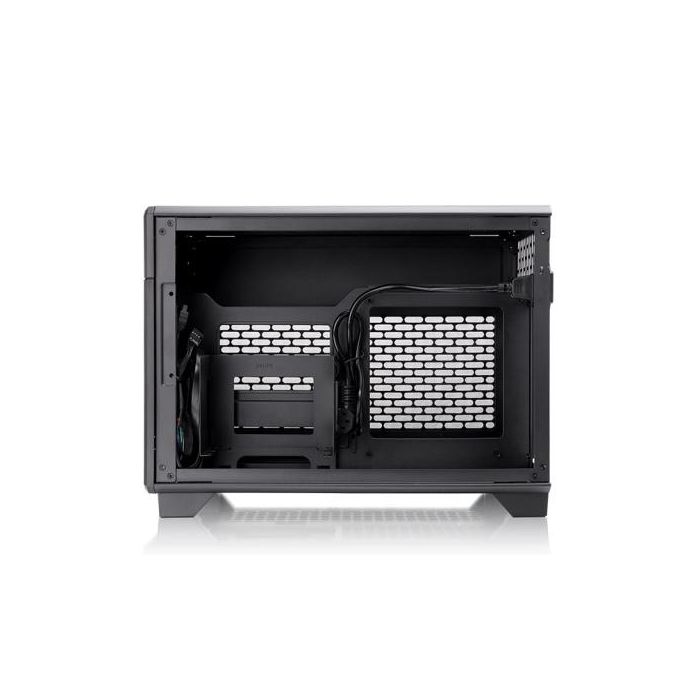 Thermaltake TR100 Caja Mini Tower PC Negra, Soporte SFX/SFX-L, Radiador hasta 280mm, Bahías 2.5" SSD/HDD 4 Thermaltake TR100 Caja Mini Tower PC Negra, Soporte SFX/SFX-L, Radiador hasta 280mm, Bahías 2.5" SSD/HDD 4