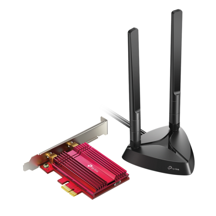 TP-Link Archer TX3000E: Tarjeta Adaptador de Red Inalámbrico PCIe Wi-Fi 6 (802.11ax) Doble Banda 2402Mbps Bluetooth 5.0 para PC TP-Link Archer TX3000E: Tarjeta Adaptador de Red Inalámbrico PCIe Wi-Fi 6 (802.11ax) Doble Banda 2402Mbps Bluetooth 5.0 para PC